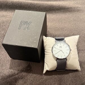 PX Grey and White Men's Watch